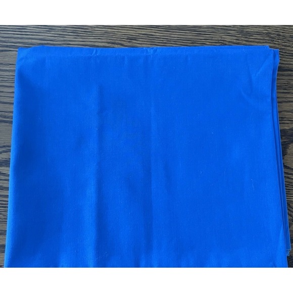 Fabric Other - Quilt Craft Fabric 100% Cotton Blue Solid Material 44 x 36 DIY Project Sewing
